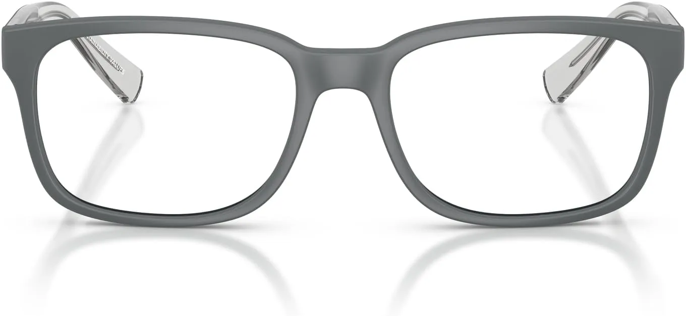 Armani Exchange Men's Ax3029 Square Prescription Eyewear Frames