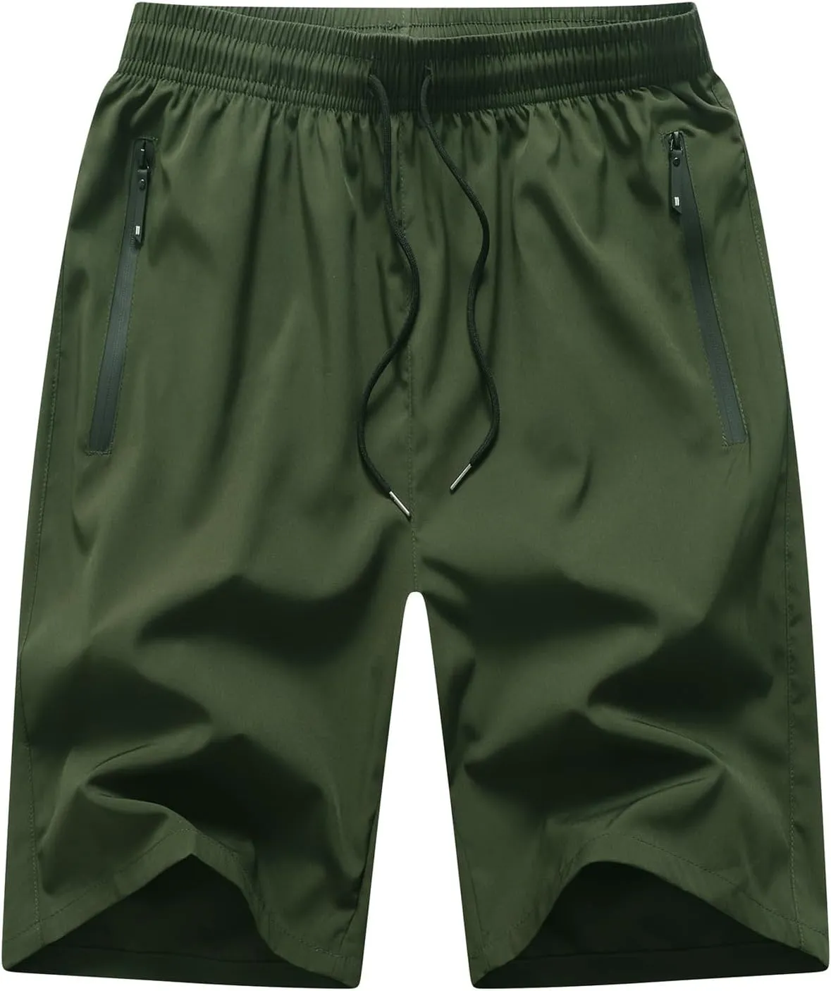 Boys Running Shorts Quick Dry Lightweight Athletic Shorts with Zipper Pockets for Workout Gym Training Outdoor