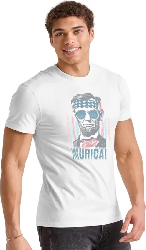 Hanes Men's Essentials Short Sleeve Graphic Tee