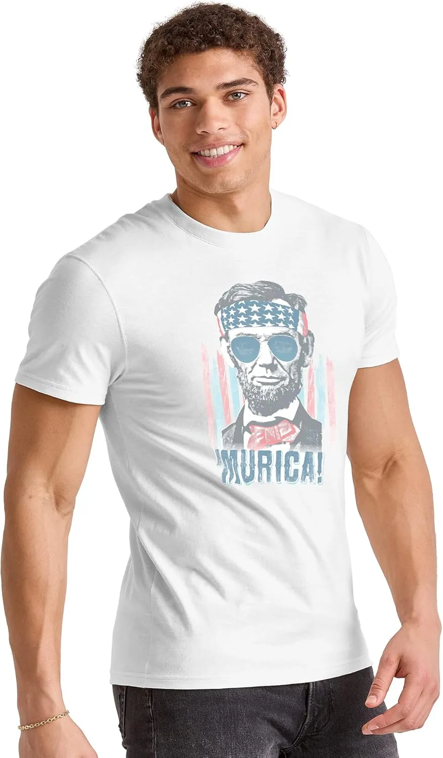 Hanes Men's Essentials Short Sleeve Graphic Tee
